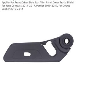 Car Seat Adjustment Handle Cover Trim Black Jeep 2010-2017 Dodge‎ 2010-2012